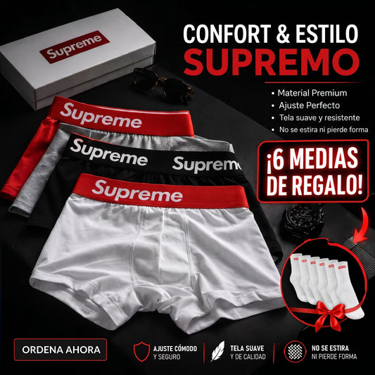 Pack Supreme Premium x6 + Medias Gratis